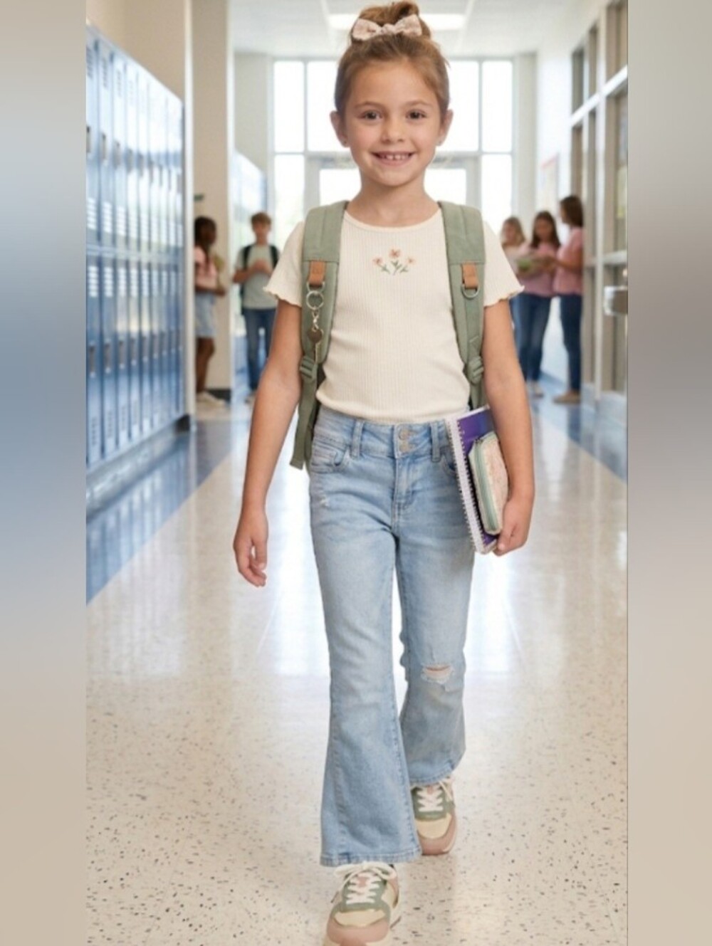 SO Blue Flared Light Wash Denim Jeans!!!! Y2K Style!